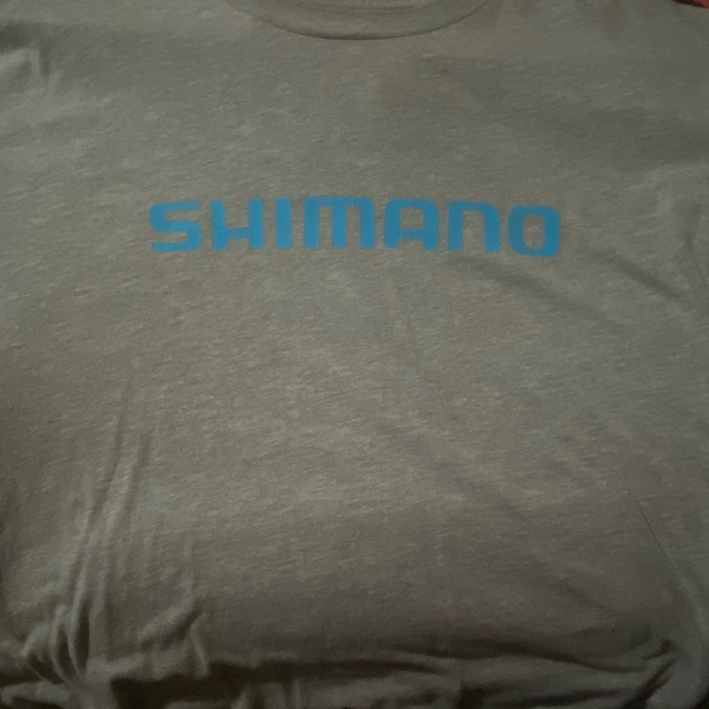 Shimano Gray Fishing Tshirt